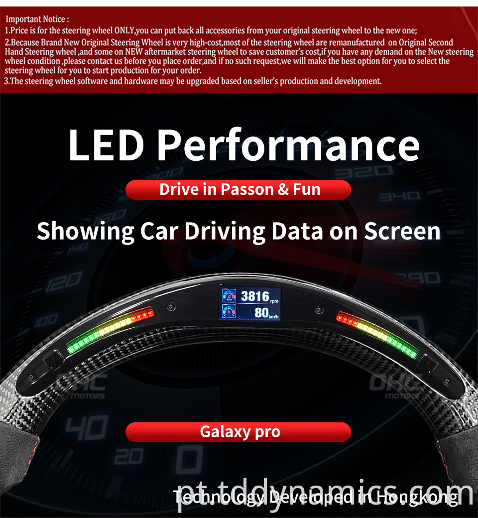 bmw led steering whele 